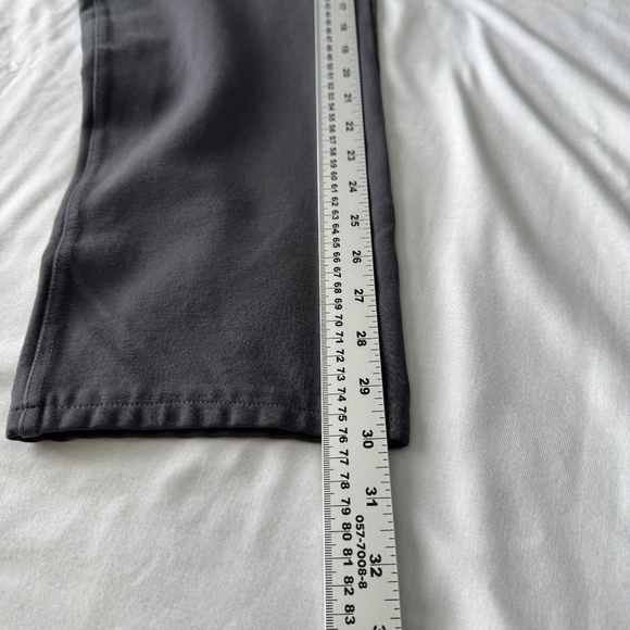 Tahari Elements Women's L Pull On Casual Dress Capri Pants Grey High-Rise Office - Picture 13 of 16